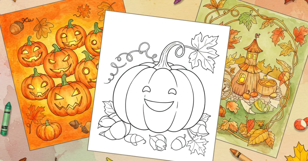 Pumpkin Coloring Pages