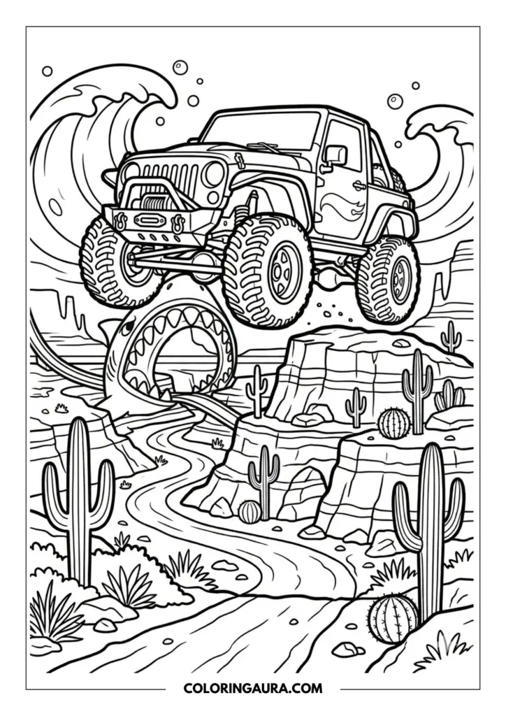 hot-wheels-jeep-shark-attack-coloring-page