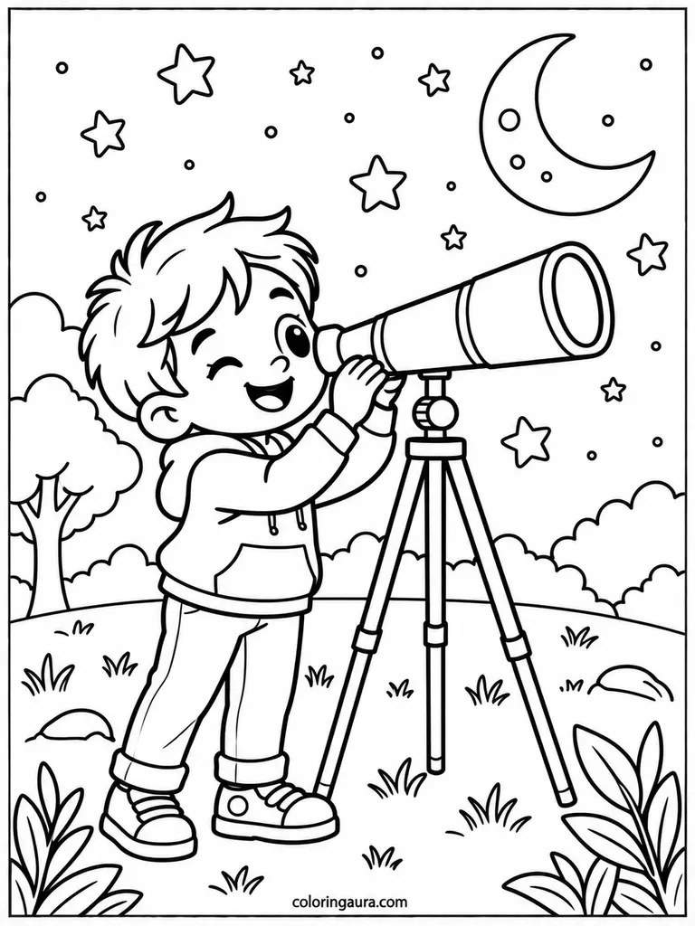 Eyes and Sight Coloring Page