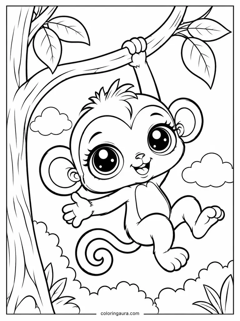 Littlest Pet Shop Bakery Coloring Page