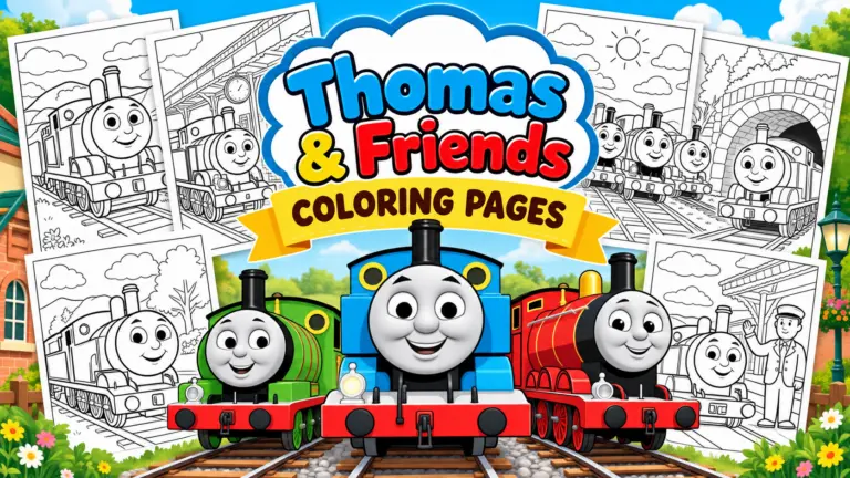 Thomas & Friends Coloring Pages